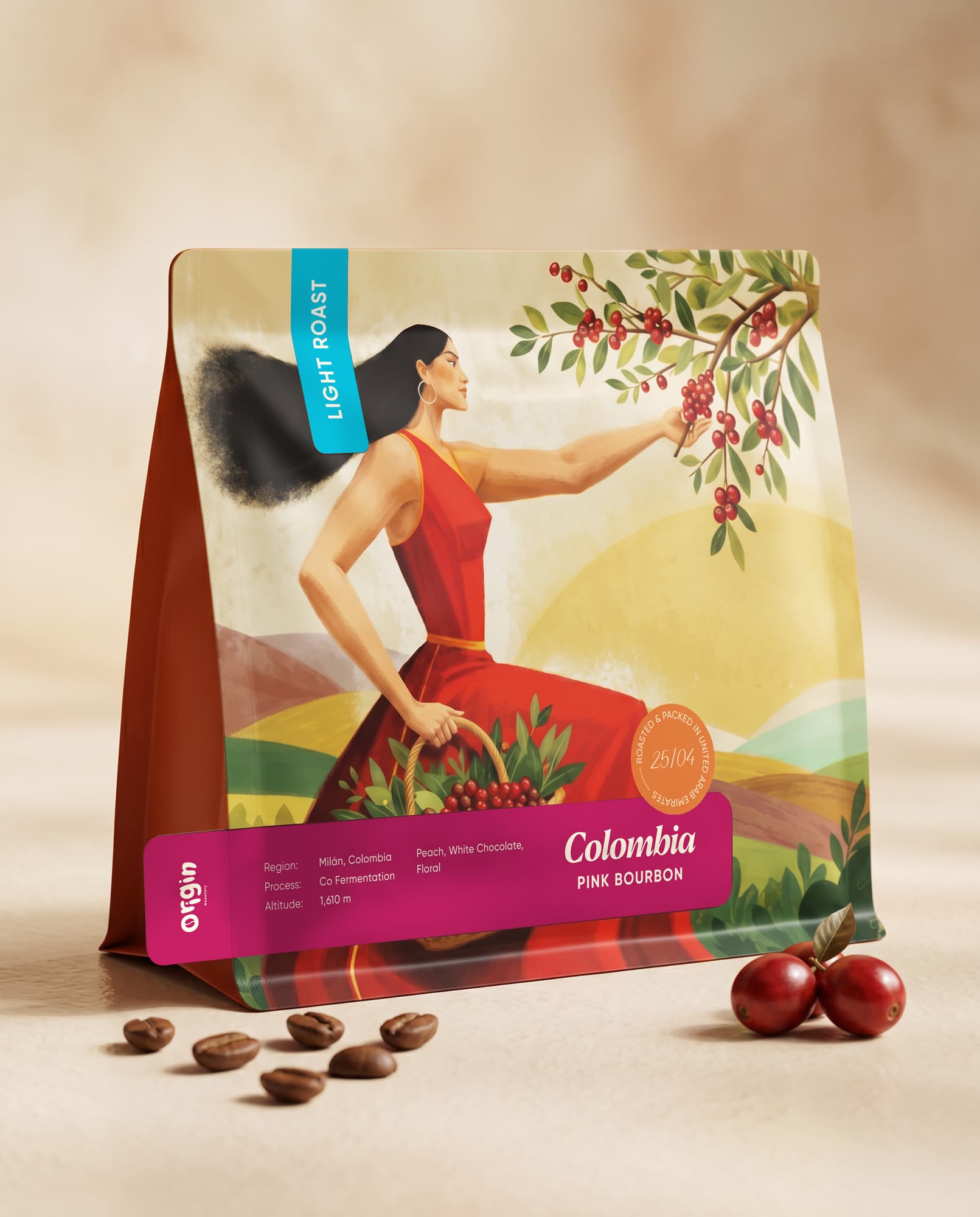 Colombia Pink Bourbon