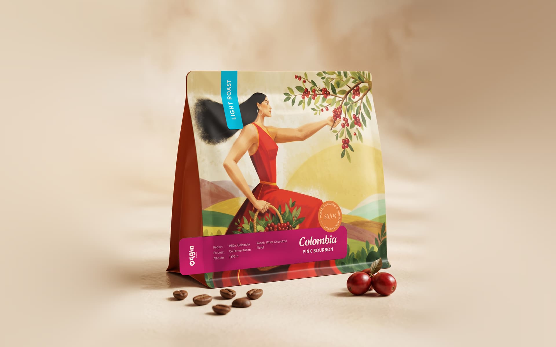 Colombia Pink Bourbon